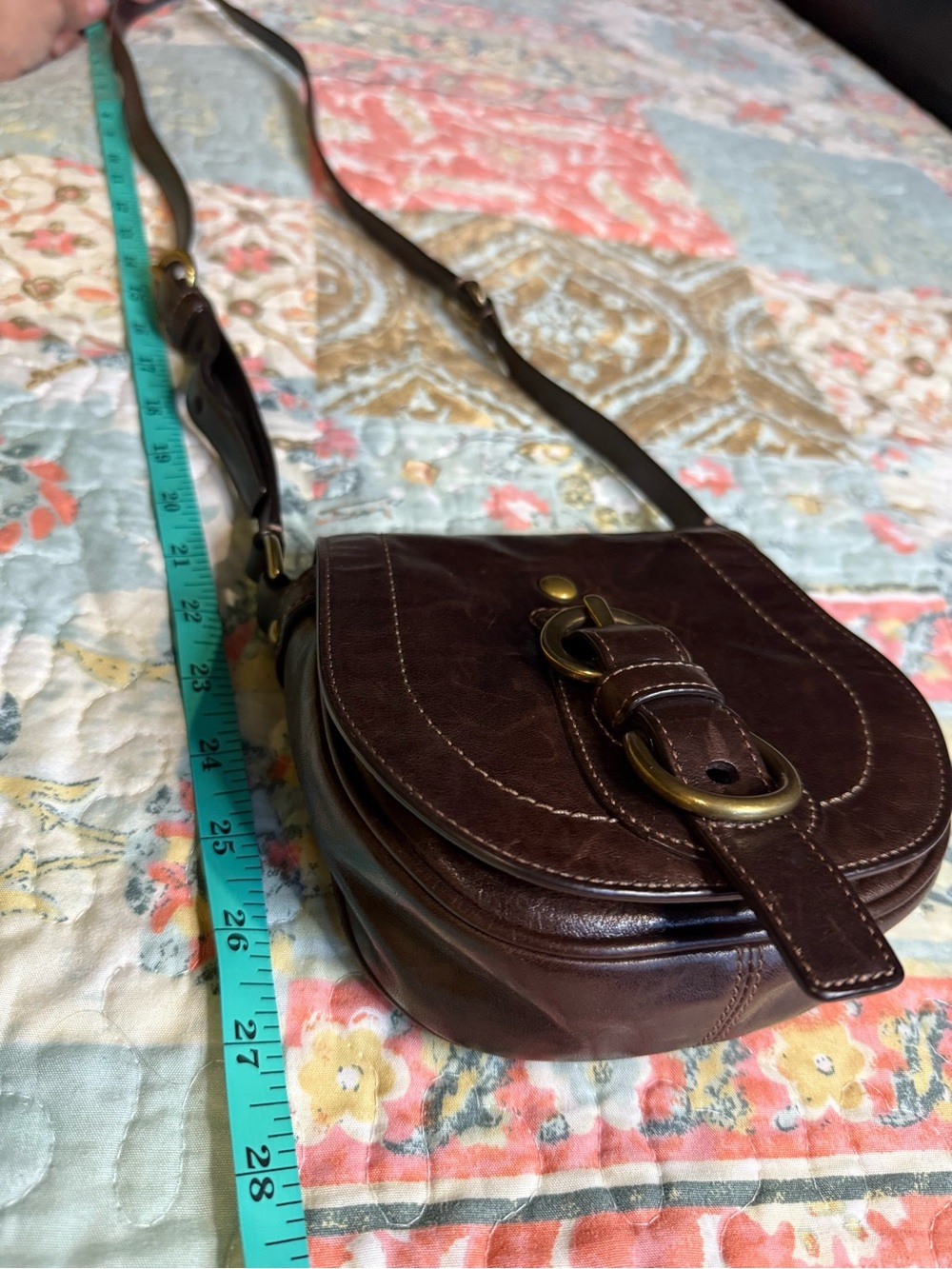 Coach Vintage Legacy Leather Garcia Mini Crossbody Bag Rare Boho - Picture 14 of 16
